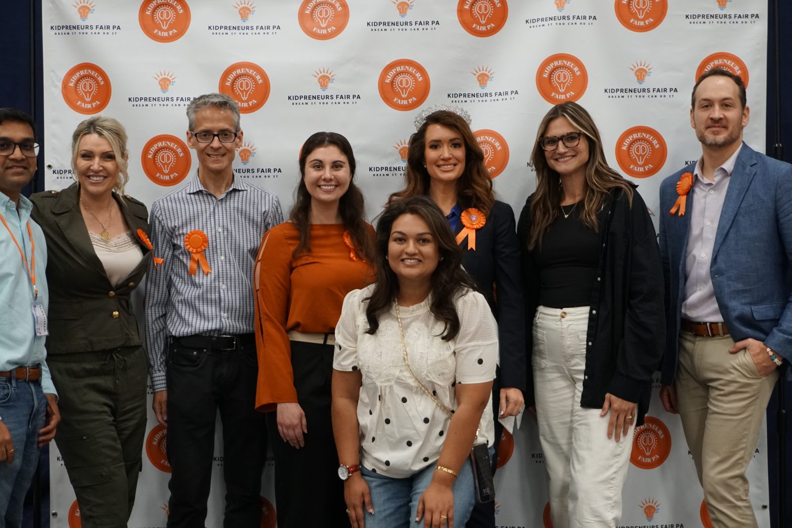 Judges and mentors at Kidpreneurs Fair PA